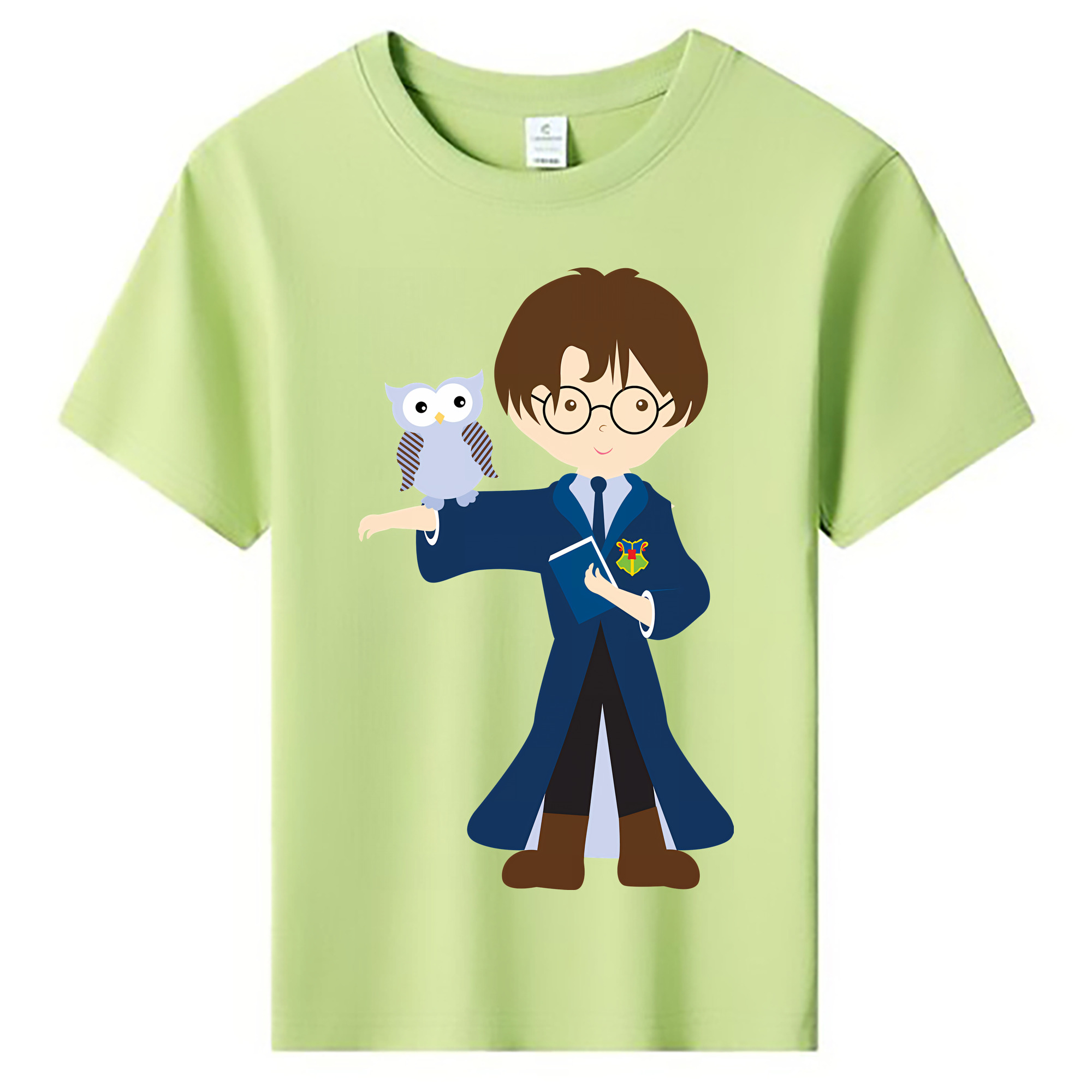 （画像用） Harry Potter ハリー・ポッターシリーズ 綿100％キッズTシャツ（フロントプリント）